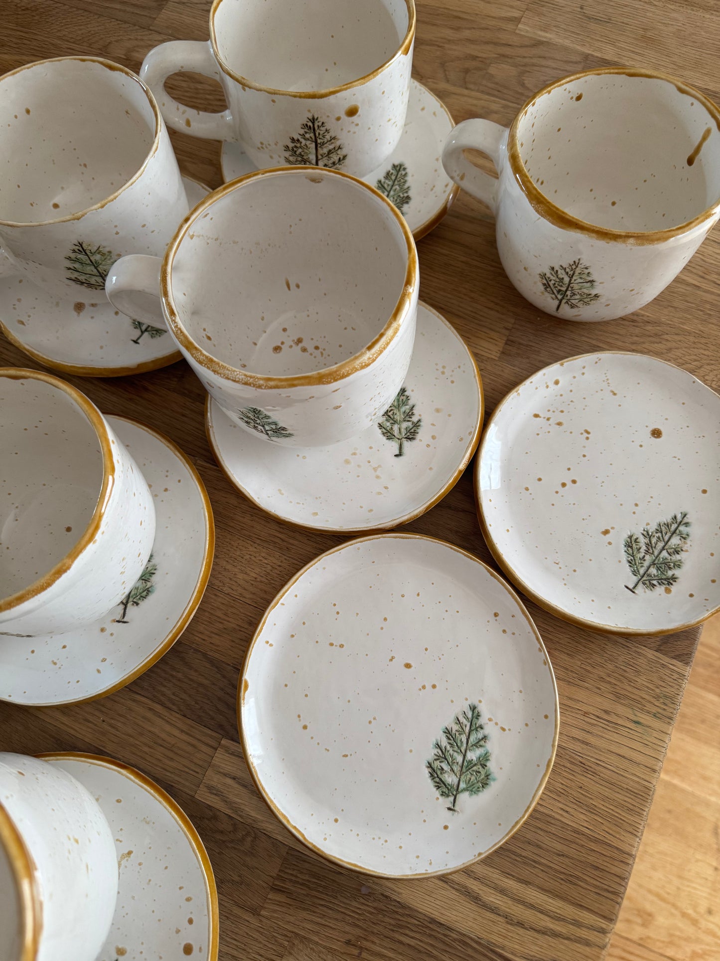 Keraminė lėkštė „Miškas“