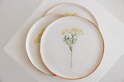 Keraminė lėkštė su įspaudu „Bitkrėslė“