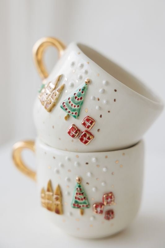 Keraminis puodelis ,,Kalėdos”