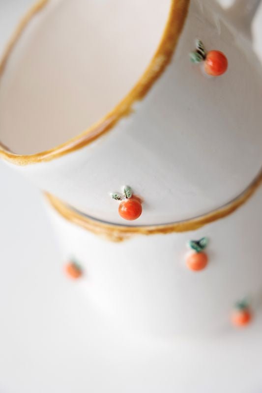 Keraminis puodukas ,, Mandarinai”